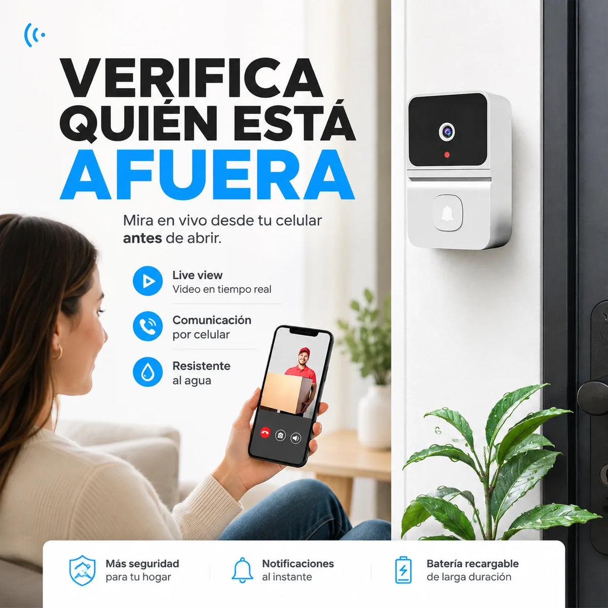 TocaMira™ Con Camara Inteligente