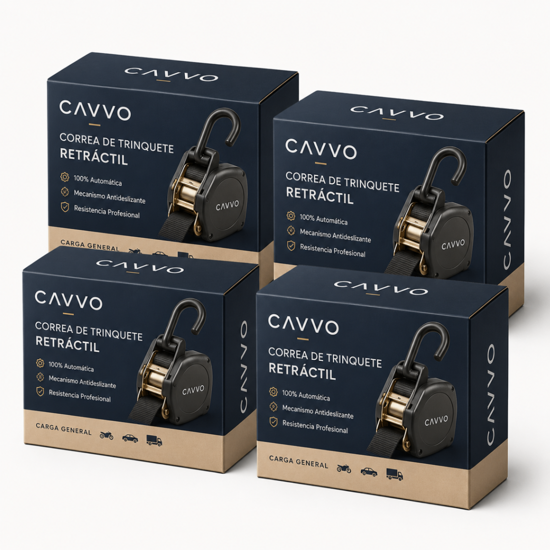 Presentación de pack Cavvo